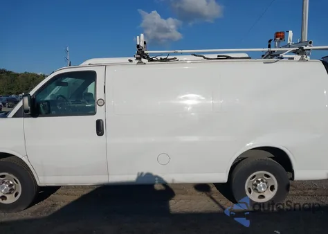 2015 Chevrolet Express 2500 Work Van from USA, damaged, VIN 1GCWGFCFXF1160155